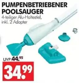 Wreesmann PUMPENBETRIEBENER POOLSauger Angebot