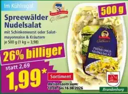 Norma Spreewälder Nudelsalat Gollwitzer Angebot