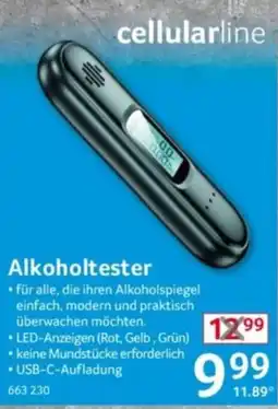 Selgros cellularline Alkoholtester Angebot