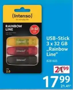 Selgros Intenso USB-Stick "Rainbow Line" Angebot