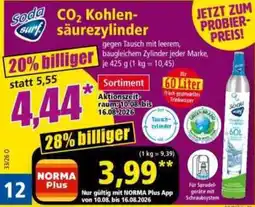 Norma Soda surf CO2 Kohlensäurezylinder Angebot