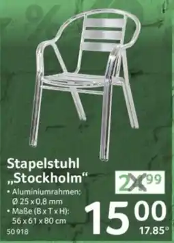 Selgros Stapelstuhl "Stockholm" Angebot
