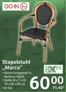 Selgros Stapelstuhl „Marco“ Angebot