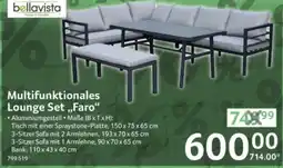 Selgros bellavista Multifunktionales Lounge Set „Faro“ Angebot