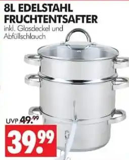 Wreesmann 8L EDELSTAHL FRUCHTENTSAFTER Angebot