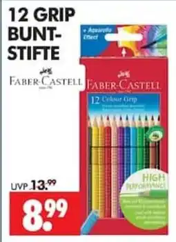Wreesmann 12 GRIP BUNT-STIFTE FABER-CASTELL Angebot