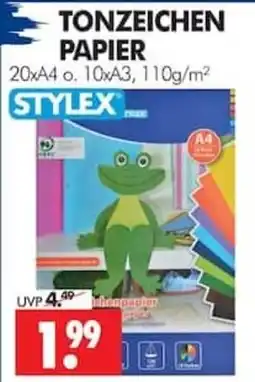 Wreesmann TONZEICHEN PAPIER STYLEX Angebot
