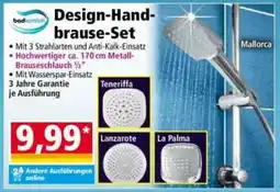 Norma Design-Handbrause-Set bodkomfort Angebot