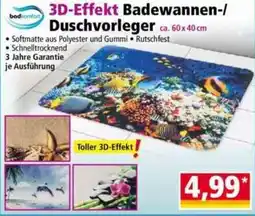 Norma badcomfort 3D-Effekt Badewannen-/Duschvorleger Angebot