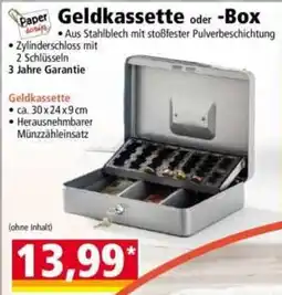 Norma Geldkassette oder -Box Angebot