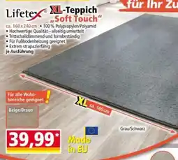 Norma Lifetex XL-Teppich Soft Touch Angebot