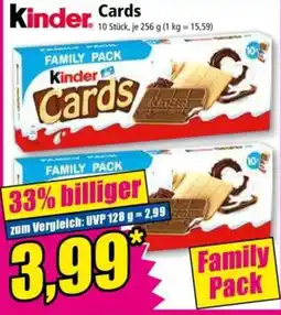 Norma Kinder Cards Angebot