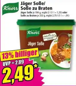 Norma Knorr Jäger Soße Angebot