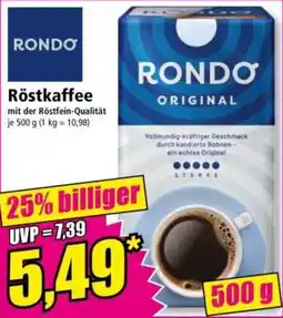 Norma Rondo Röstkaffee Angebot