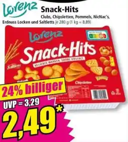Norma Lorenz Snack-Hits Angebot