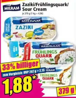 Norma Milram Zaziki/Frühlingsquark Angebot