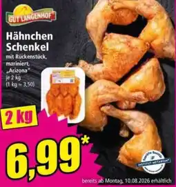 Norma GUT LANGENHOF Hähnchen Schenkel Angebot