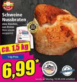 Norma Schweine Nussbraten Gut Bartenhof Angebot