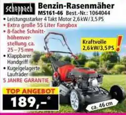 Norma scheppach Benzin-Rasenmäher MS161-46 Angebot