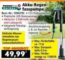 Norma Akku-Regenfasspumpe Angebot