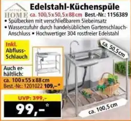Norma Edelstahl-Küchenspüle Angebot