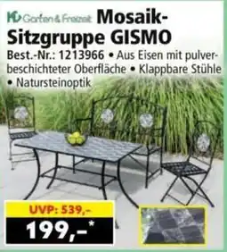 Norma Garten & Freizeit Mosaik-Sitzgruppe GISMO Angebot