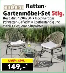 Norma CHILLROI Rattan-Gartenmöbel-Set Angebot