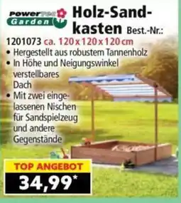 Norma PowerTec Garden Holz-Sandkasten Angebot