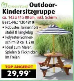 Norma GreenYard Outdoor-Kindersitzgruppe Angebot