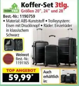 Norma Koffer-Set 3tlg. TOPTEX Angebot