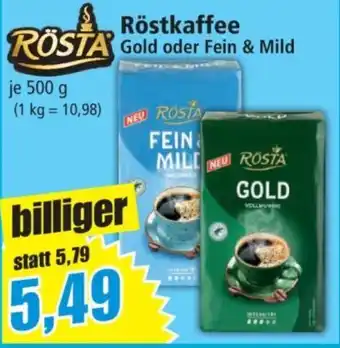 Norma Rösta Röstkafee Angebot