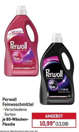 METRO Perwoll Feinwaschmittel Angebot