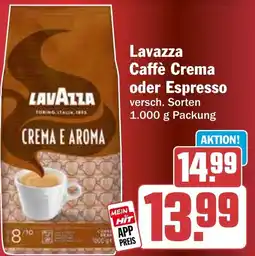 HIT Lavazza Caffè Crema oder Espresso Angebot