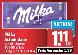 HIT Milka Schokolade Angebot