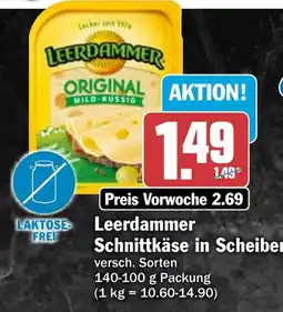 HIT Leerdammer Schnittkäse in Scheiben Angebot
