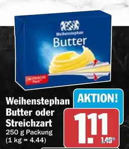 HIT Weihenstephan Butter oder Streichzart Angebot