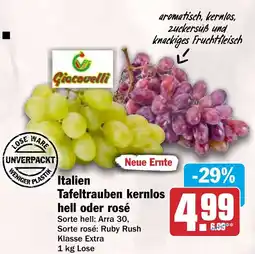 HIT Giacovelli Tafeltrauben kernlos Angebot