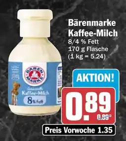 HIT Bärenmarke Kaffee-Milch Angebot