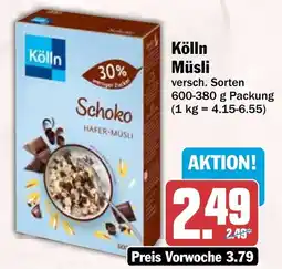 HIT Kölln Müsli Schoko Hafer-Müsli Angebot