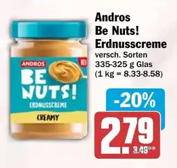 HIT Andros Be Nuts! Erdnusscreme Angebot