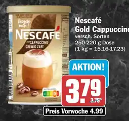 HIT Nescafé Gold Cappuccino Angebot