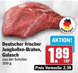 HIT Deutscher frischer Jungbullen-Braten, Gulasch Angebot