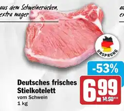 HIT Deutsches frisches Stielkotelett Angebot