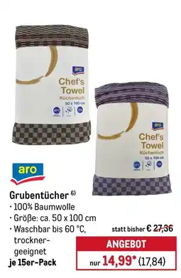 METRO aro Chef's Towel Angebot