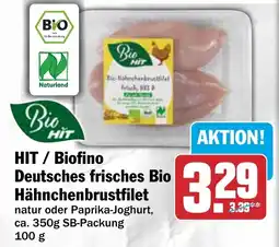 HIT HIT / Biofino Deutsches frisches Bio Hähnchenbrustfilet Angebot