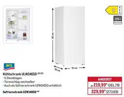 METRO aro Kühlschrank ULW1465D Angebot