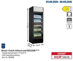 METRO Glastür-Umluft-Kühlschrank GSC2350B Angebot