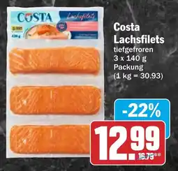 HIT Costa Lachsfilets Angebot