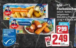 HIT Iglo Fischstäbchen Angebot