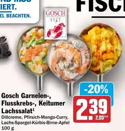 HIT Gosch Garnelen-, Flusskrebs-, Keitumer Lachssalat Angebot